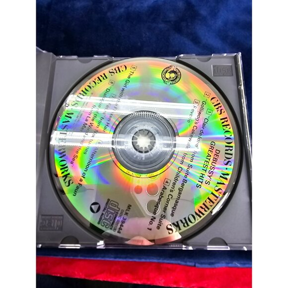 Debussy's Greatest Hits Audio Classical Music CD CBS Records MLK 39444 - Picture 3 of 4